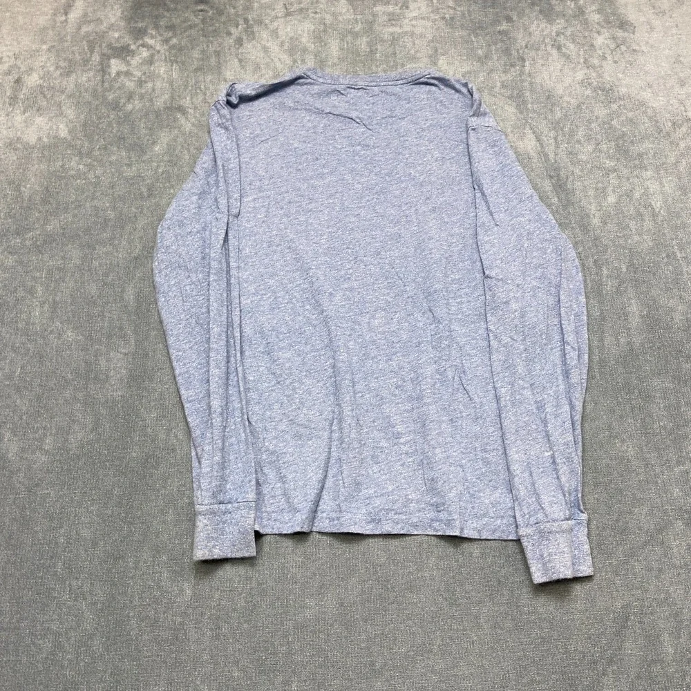 Polo Ralph Lauren Custom Slim Fit Shirt Mens Medium Blue Logo Crew Neck Comfort